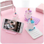 ⁦Unicorn Mobile Holder - Baby Blue⁩ - الصورة ⁦4⁩