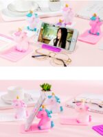 ⁦Unicorn Mobile Holder - Baby Blue⁩ - الصورة ⁦10⁩