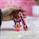 Silicone Keychain Minne – Pink