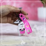 Silicone Keychain – Ice Bear