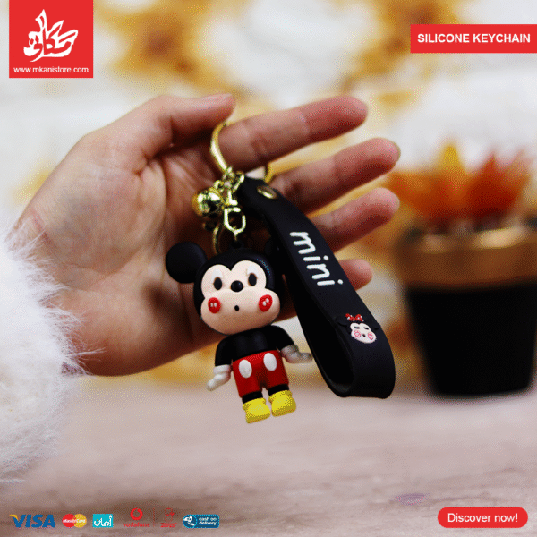 Silicone Keychain Mickey