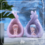 ⁦Decor Angel Girl - Purple⁩ - الصورة ⁦4⁩
