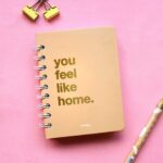 You feel like home Pastel Notebook