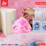 ⁦Soft Keychain Stitch - Pink⁩ - الصورة ⁦2⁩