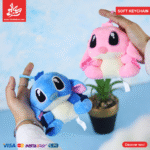 ⁦Soft Keychain Stitch - Blue⁩ - الصورة ⁦3⁩