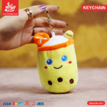 Keychain – Fruits - Yellow
