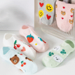 ⁦1Pairs Foot Socks Random – Fruits⁩ - الصورة ⁦2⁩