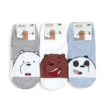 ⁦1Pairs Foot Socks Random – We Bare Bears⁩ - الصورة ⁦4⁩