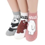 ⁦1Pairs Foot Socks Random – We Bare Bears⁩ - الصورة ⁦6⁩