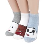⁦1Pairs Foot Socks Random – We Bare Bears⁩ - الصورة ⁦7⁩