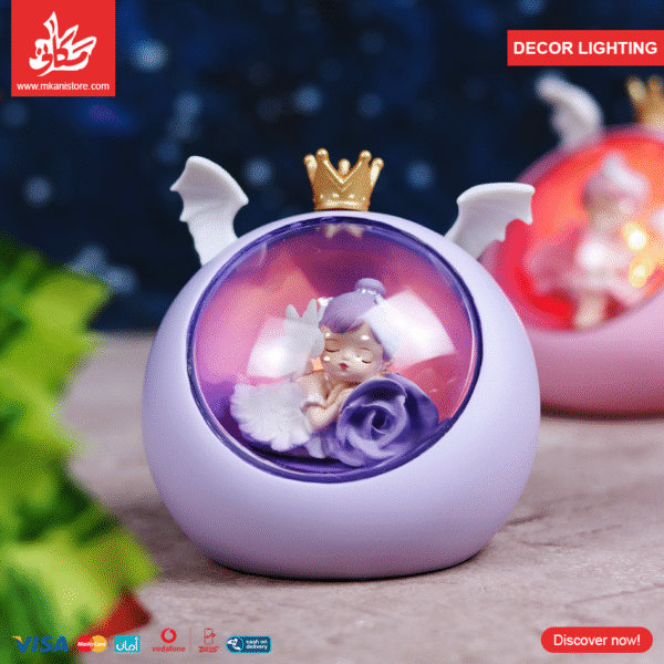 Decor Lighting – Queen Girl Purple