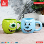 ⁦Ceramic Mug – Shalaby Slovan - Baby Blue⁩ - الصورة ⁦2⁩