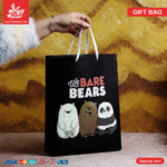 Gift Bag 3 Bears – Black