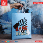 Gift Bag 3 Bears – Baby Blue
