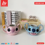 ⁦3D Ceramic Mug - Stitch Head⁩ - الصورة ⁦3⁩