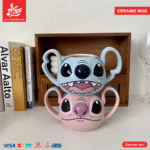 ⁦3D Ceramic Mug - Stitch Head⁩ - الصورة ⁦4⁩