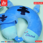 ⁦Neck Pillow & Eye Mask - Stitch Mark⁩ - الصورة ⁦3⁩