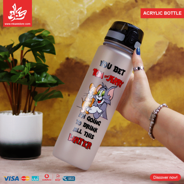 Acrylic Bottle - Tom & Jerry