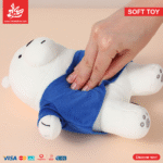 ⁦Plush Toy Grizz – Yellow T-shirt⁩ - الصورة ⁦5⁩