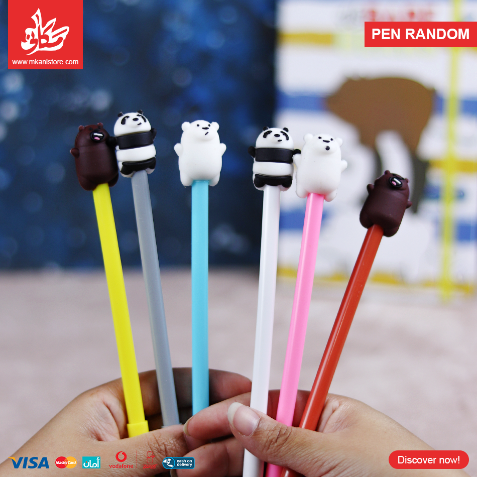 394639 1Pc Pen Random Dry Ink - 3 Bears - الصورة 1