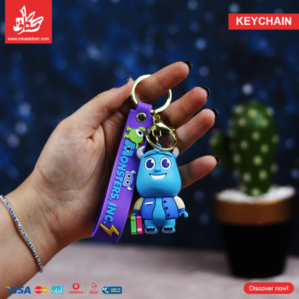 Silicone Keychain Baby Shalby - Jacket Blue