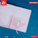 ⁦Set Of NoteBook & Pen – Unicorn Baby Blue⁩ - الصورة ⁦3⁩