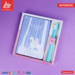 ⁦Set Of NoteBook & Pen – Unicorn Baby Blue⁩ - الصورة ⁦4⁩