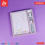 ⁦Set Of NoteBook & Pen – Unicorn Baby Blue⁩ - الصورة ⁦6⁩