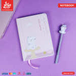 ⁦Set Of NoteBook & Pen – Unicorn Baby Blue⁩ - الصورة ⁦7⁩