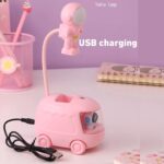 ⁦Acrylic Lighting Lamp Car Space Man - Pink⁩ - الصورة ⁦16⁩
