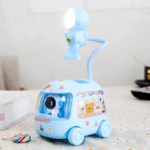⁦Acrylic Lighting Lamp Car Space Man - Purple⁩ - الصورة ⁦13⁩
