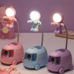 ⁦Acrylic Lighting Lamp Car Space Man - Purple⁩ - الصورة ⁦14⁩