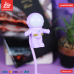 ⁦Acrylic Lighting Lamp Car Space Man - Purple⁩ - الصورة ⁦6⁩