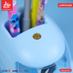 ⁦Acrylic Lighting Lamp Car Space Man - Purple⁩ - الصورة ⁦8⁩