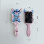 ⁦1Pc Random - 3D Acrylic Hairbrush - Light Stitch⁩ - الصورة ⁦5⁩