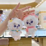 ⁦1Pc Random - Soft Keychain Baby Sheep - 13cm⁩ - الصورة ⁦2⁩