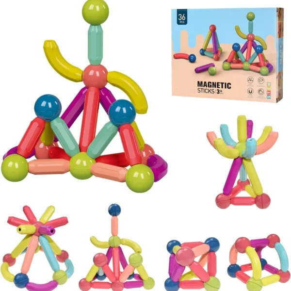 Magnetic Sticks - 36 Pcs