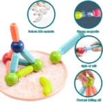 ⁦Magnetic Sticks - 42 Pcs⁩ - الصورة ⁦5⁩