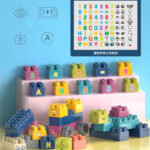 ⁦Building Blocks Table Blue - 88 PCS⁩ - الصورة ⁦4⁩