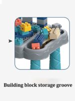 ⁦Building Blocks Table Pink - 88 PCS⁩ - الصورة ⁦9⁩