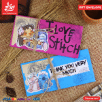 1Pc Random - Vintage Gift Envelope - Stitch