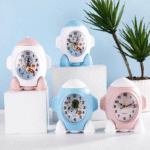 1Pc Random - Acrylic Alarm Clock - Rocket