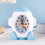 ⁦1Pc Random - Acrylic Alarm Clock - Rocket⁩ - الصورة ⁦5⁩