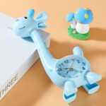 ⁦1Pc Random - Acrylic Alarm Clock - Giraffe⁩ - الصورة ⁦5⁩