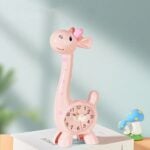 ⁦1Pc Random - Acrylic Alarm Clock - Giraffe⁩ - الصورة ⁦9⁩