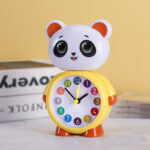 ⁦1Pc Random - Acrylic Alarm Clock - Panda⁩ - الصورة ⁦4⁩