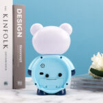 ⁦1Pc Random - Acrylic Alarm Clock - Panda⁩ - الصورة ⁦5⁩