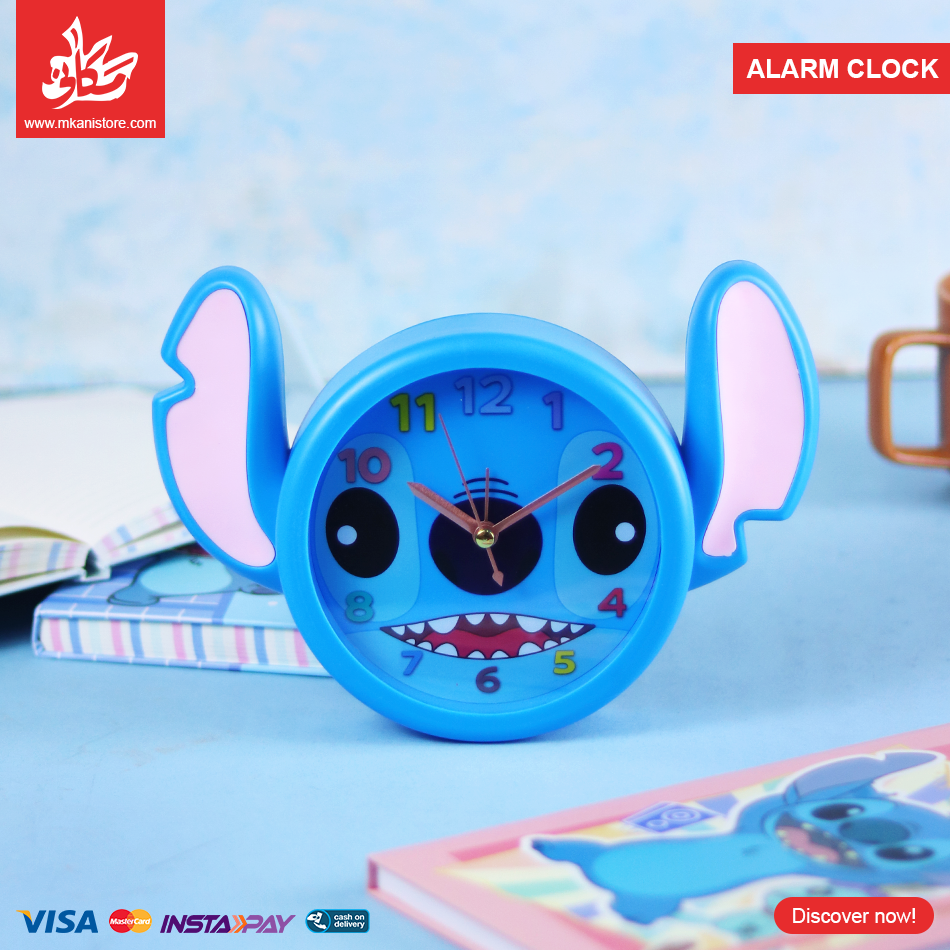 439009 Acrylic Alarm Clock - Stitch Face - الصورة 1