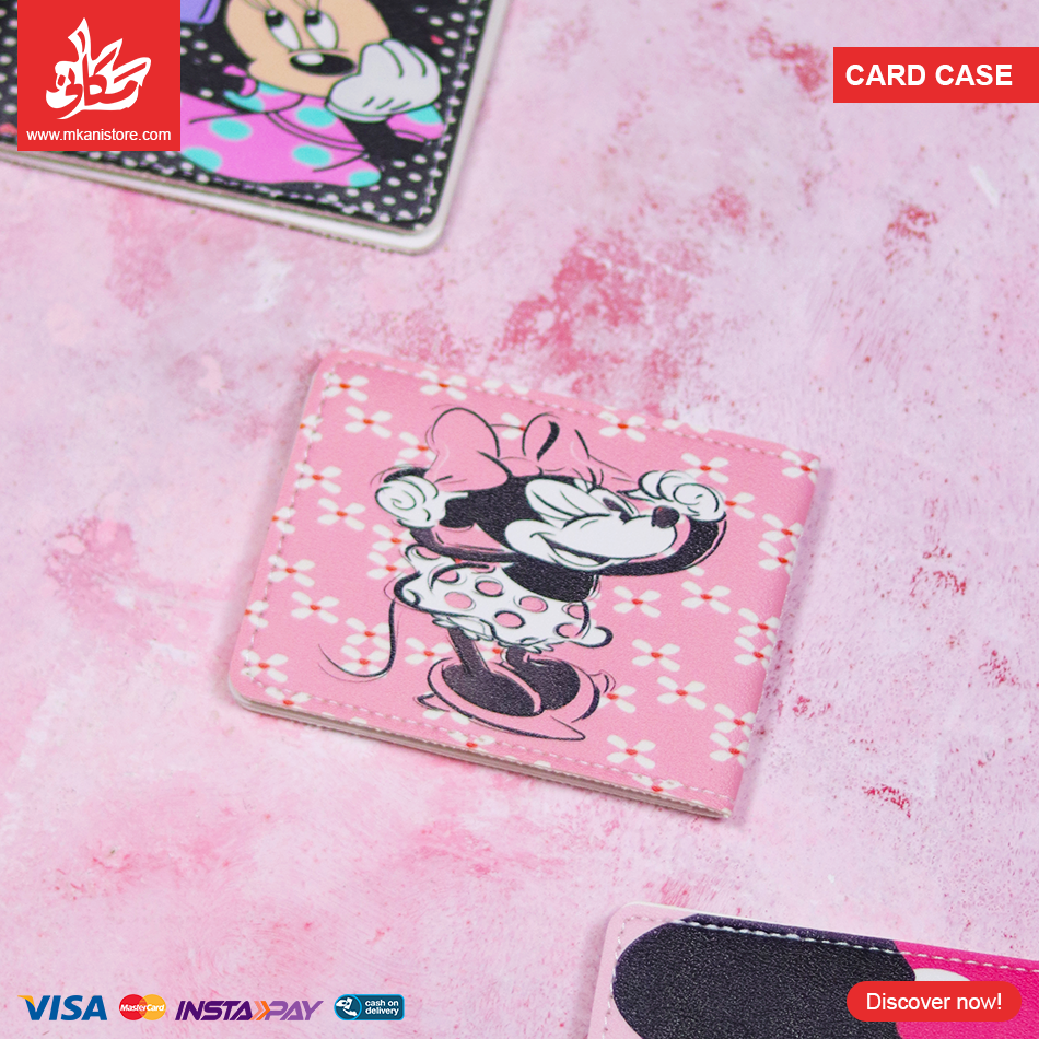 440375 Leather Card Case - Minnie Mouse - Dance - الصورة 1