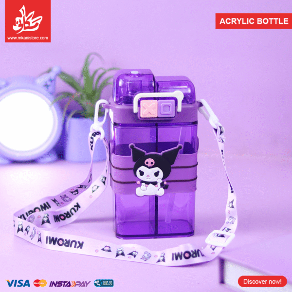 Flask Acrylic Bottle – Kuromi